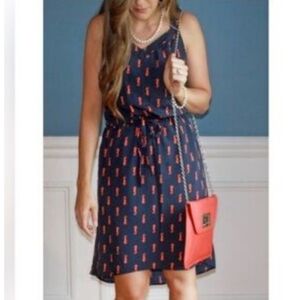 Merona Tank Sundress with Seahorse Print